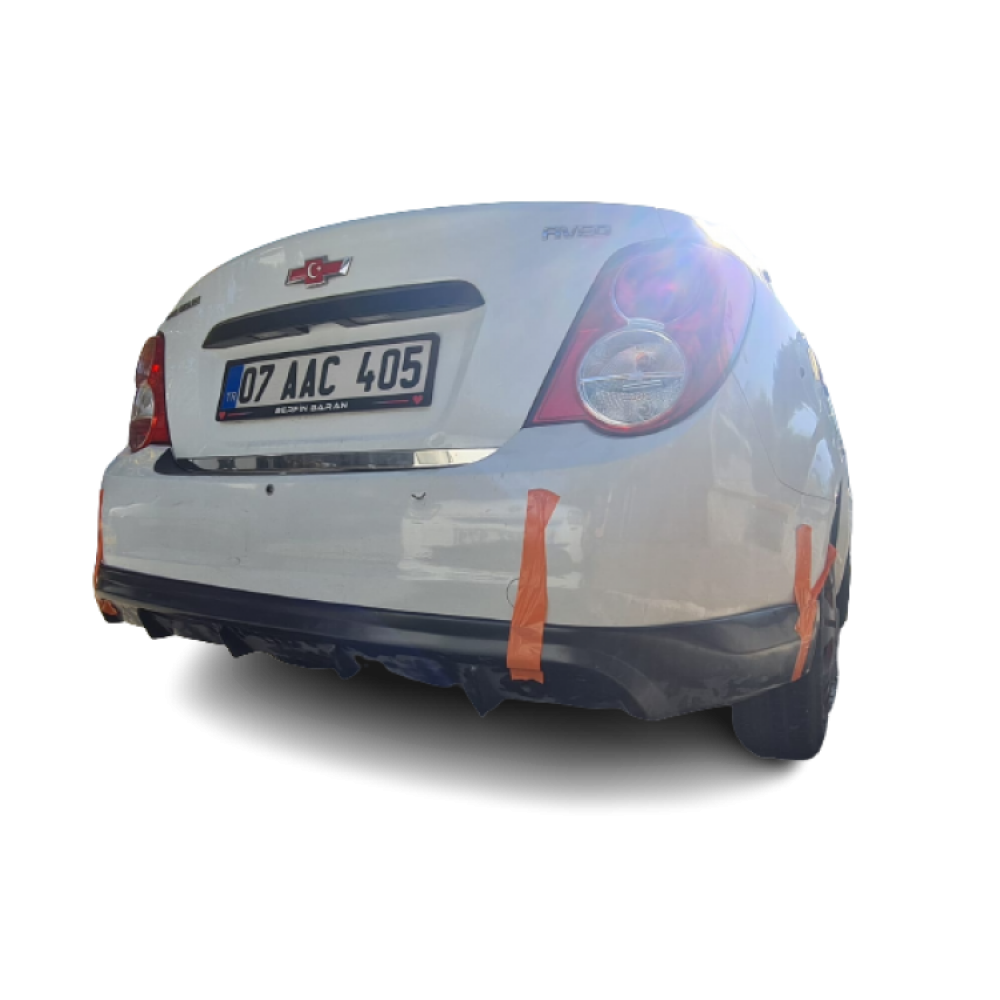 Chevrolet Aveo Sedan (2011-2014) Arka Tampon - Eki (Plastik)